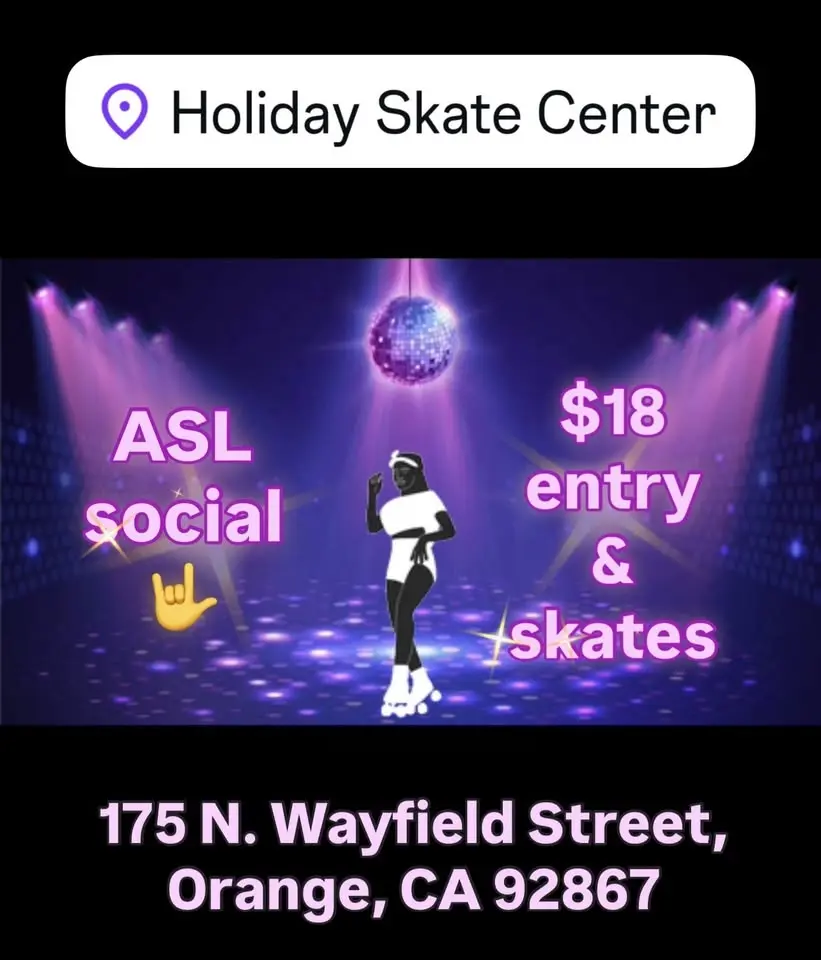 ASL Social @ The Holiday Skate Center
