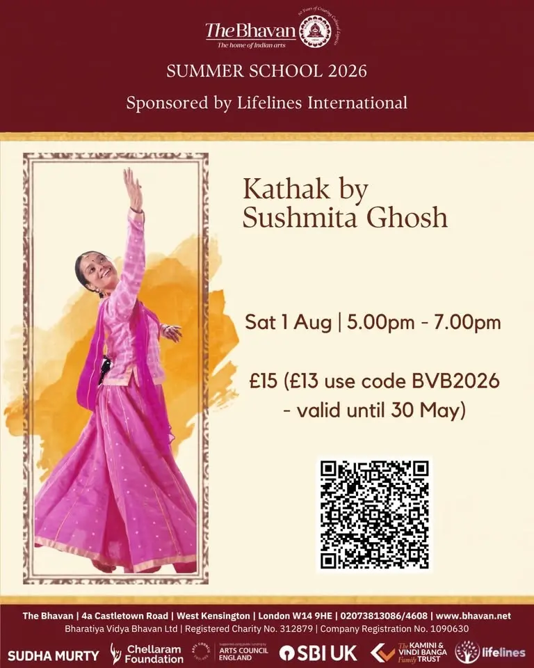 Summer School 2026: Kathak Recital by Susmita Ghosh