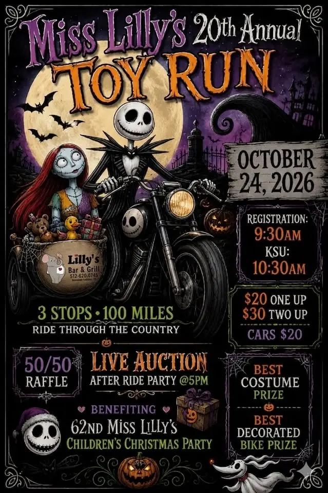 Miss Lilly’s 20th Toy Run 