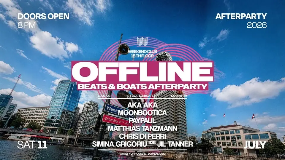 OFFLINE – BERLIN, BEATS & BOATS AFTERPARTY