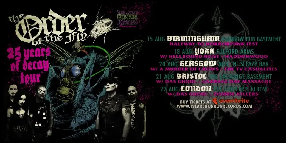 The Order Of The Fly + Zombie Killers & Das Ghoul