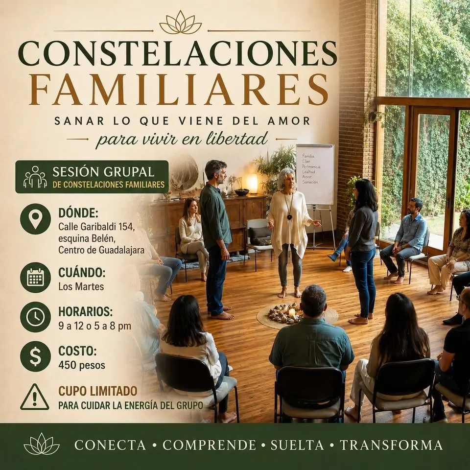sesion grupal de constelaciones familiares