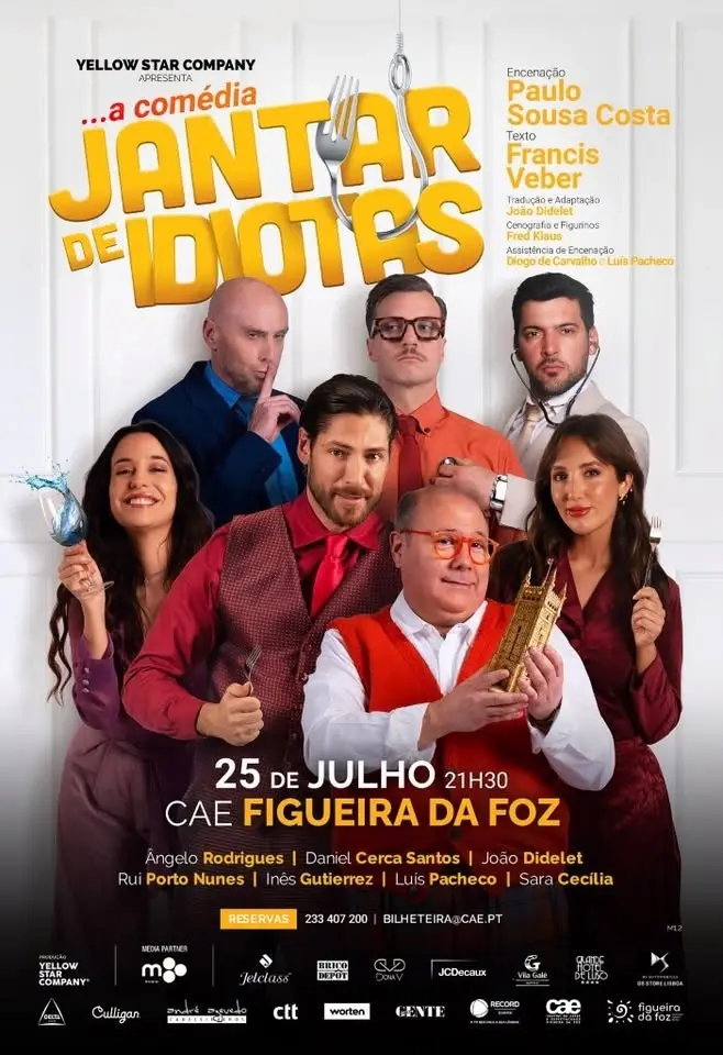 Peça de Teatro "Jantar de Idiotas"