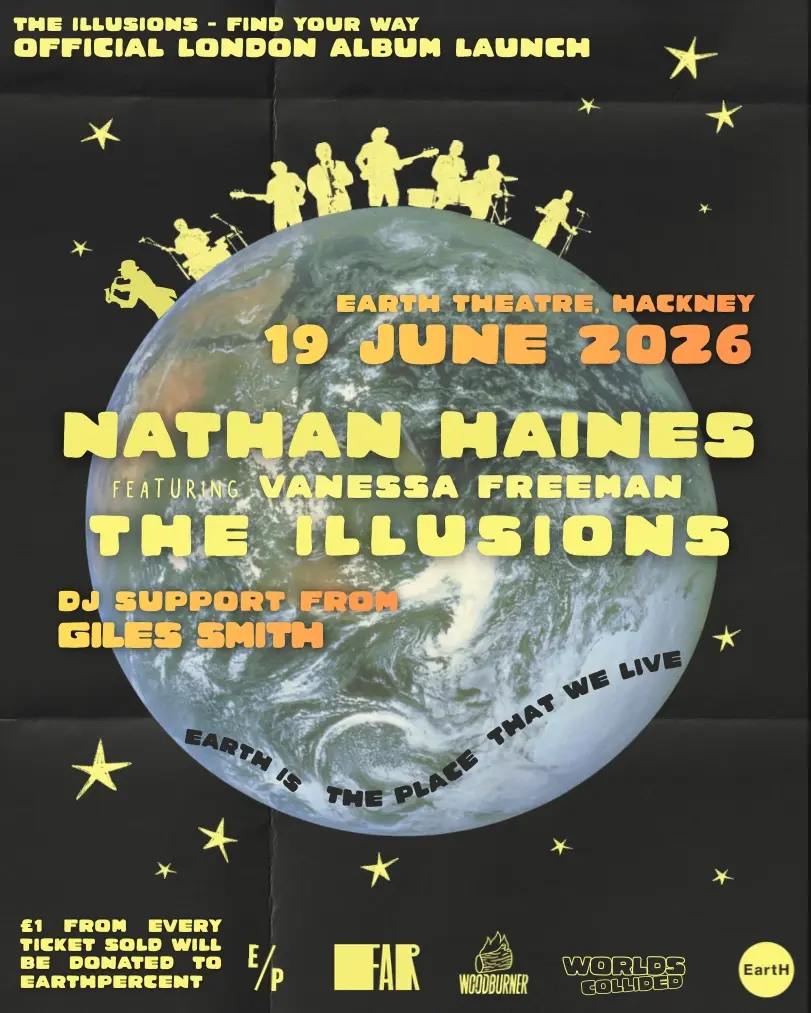 Exclusive Live Double Bill, Nathan Haines (full band) & The Illusions + Giles Smith (DJ set)