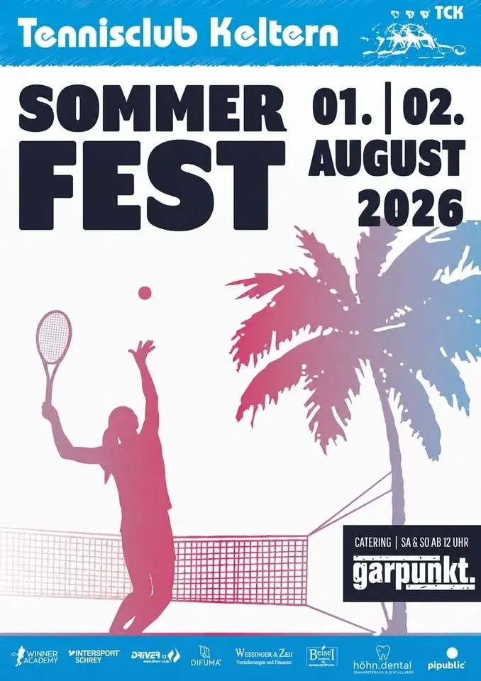TC Keltern - Sommerfest mit Doppelturnier