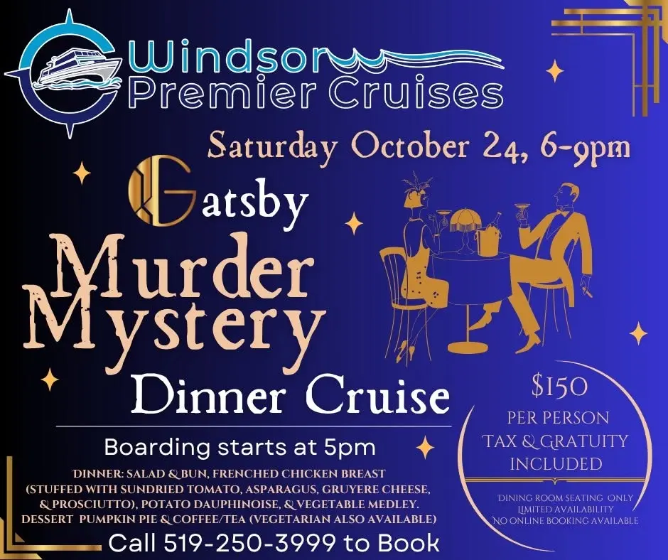 Gatsby Murder Mystery Dinner Cruise