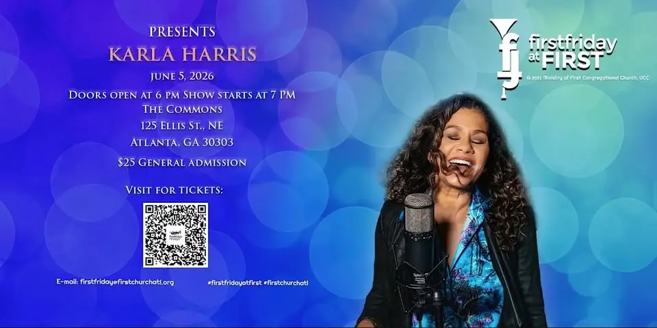 First Friday at First "LIVE"- JUNE 2026 - Karla Harris