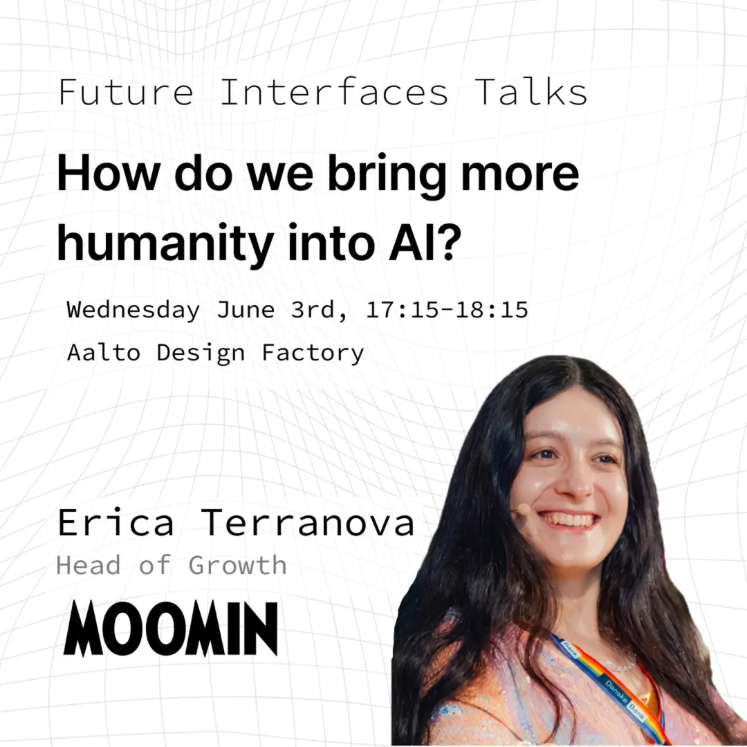 Future Interfaces Talks: Erika Terranova – Head of Growth at Moomin Characters