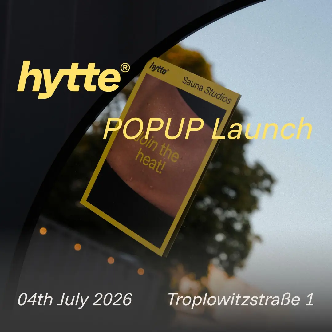 Hytte Studios Sauna POPUP Launch GetTogether