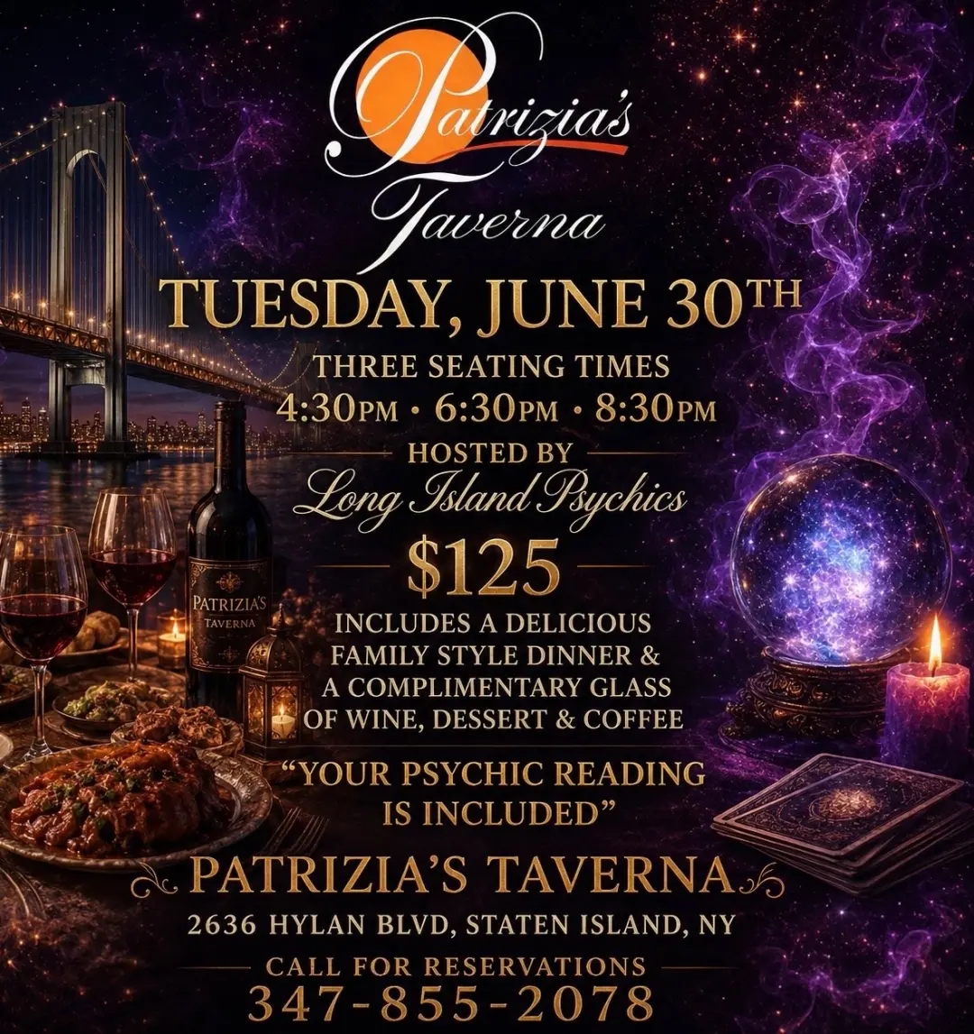 Psychic Dinner Night At Patrizia's Taverna