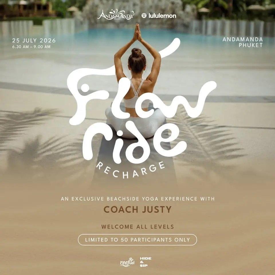 Flow Ride Recharge : Andamanda Phuket • lululemon