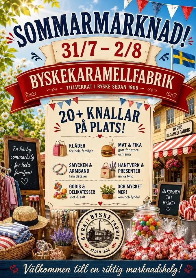 BYSKE SOMMAR MARKNAD