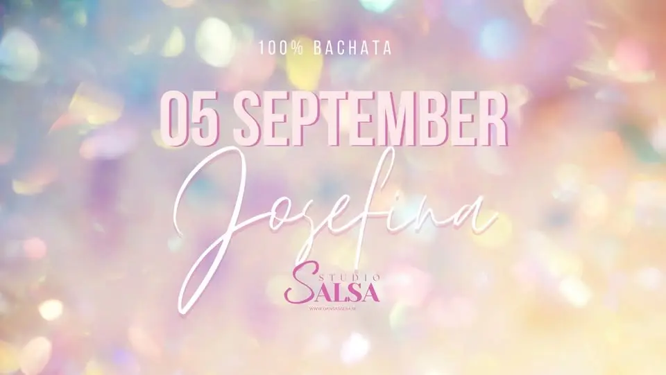 100% bachata på Josefina! Bachata workshop & social🪩