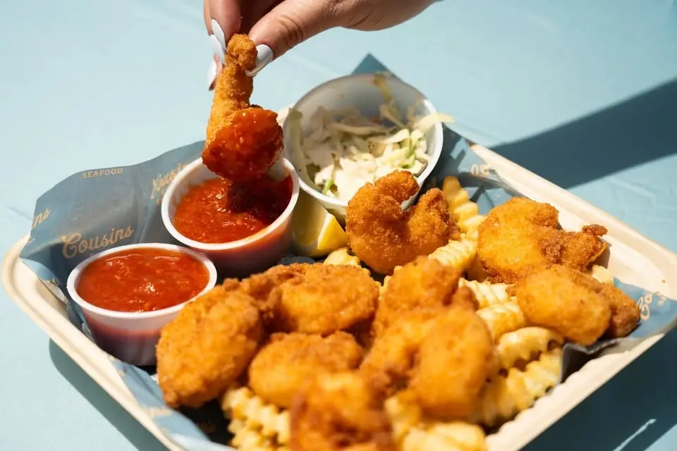 Cousins Fried Seafood at Westport Plaza in Louisville