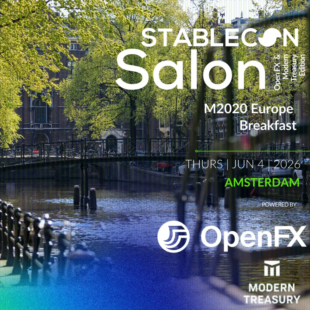 Stablecon Salon M2020 Edition powered by OpenFX & Modern Treasury