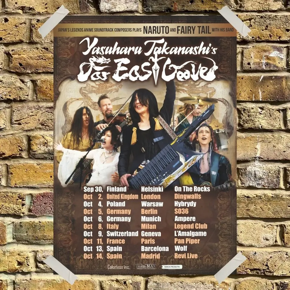 Yasuharu Takanashi’s Far East Groove Europe Tour 2026: “The Battle For Glory”