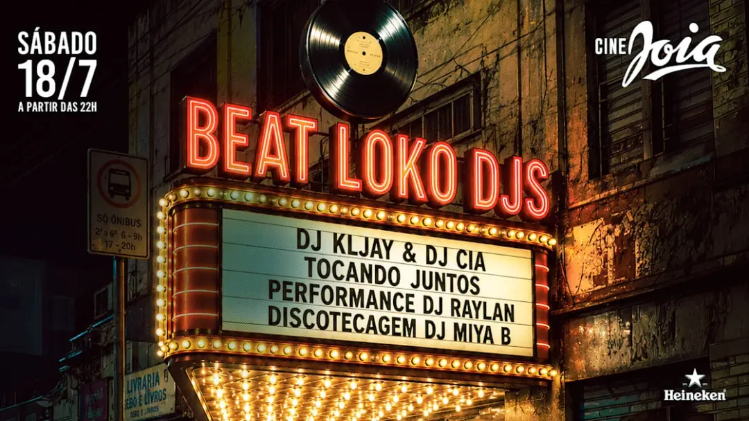 Kl Jay + Dj Cia Convidam No Cine Joia