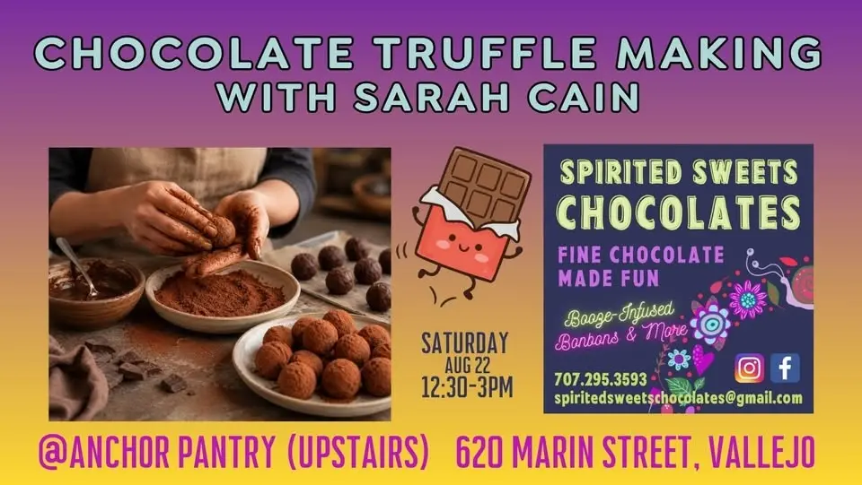 Chocolate Truffle Making with Sarah Cain