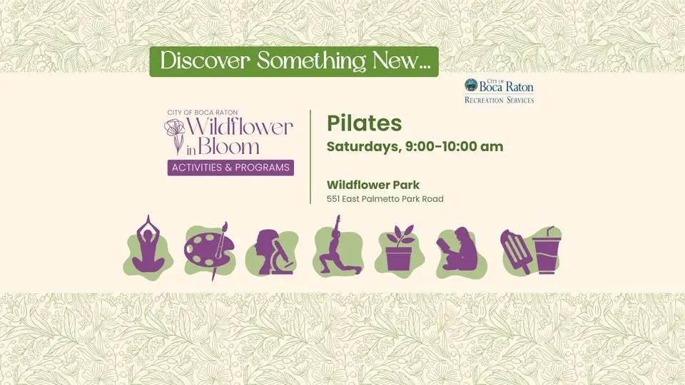 FREE! Pilates at Wildflower Park