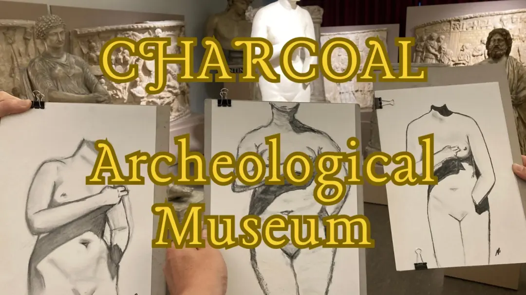 CHARCOAL ART đď¸ Archeological Collection Zurich