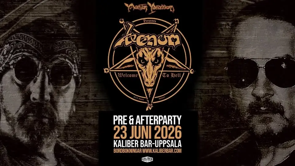 VENOM 🔥 PRE & AFTERPARTY PÅ KALIBER