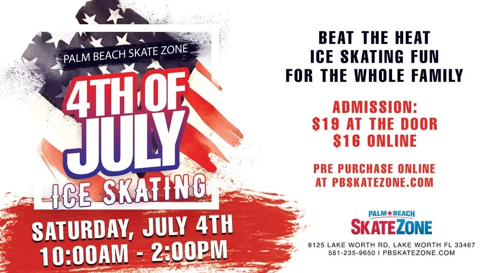 4th of July Ice Skating Party ✨❄️