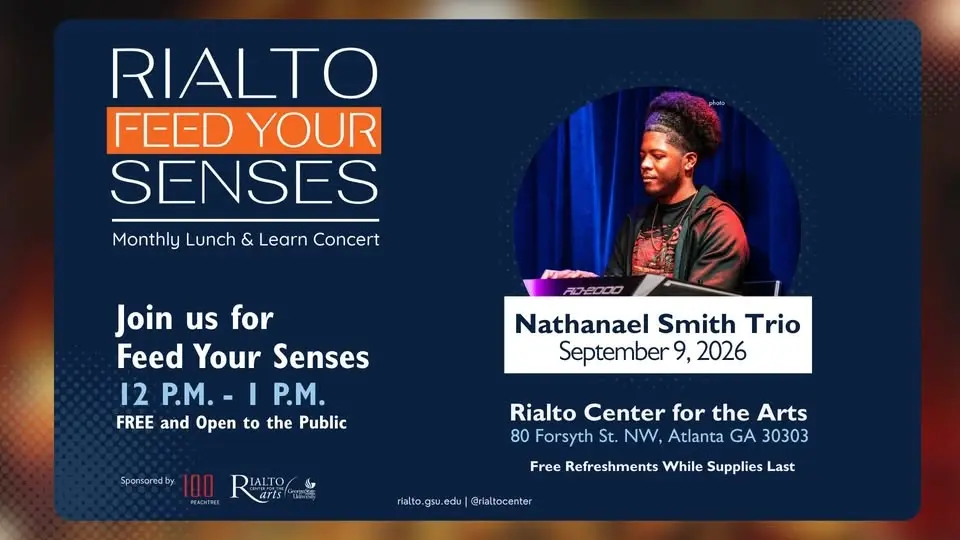 Feed Your Senses: Lunchtime Concert with the Nathanael Smith Trio