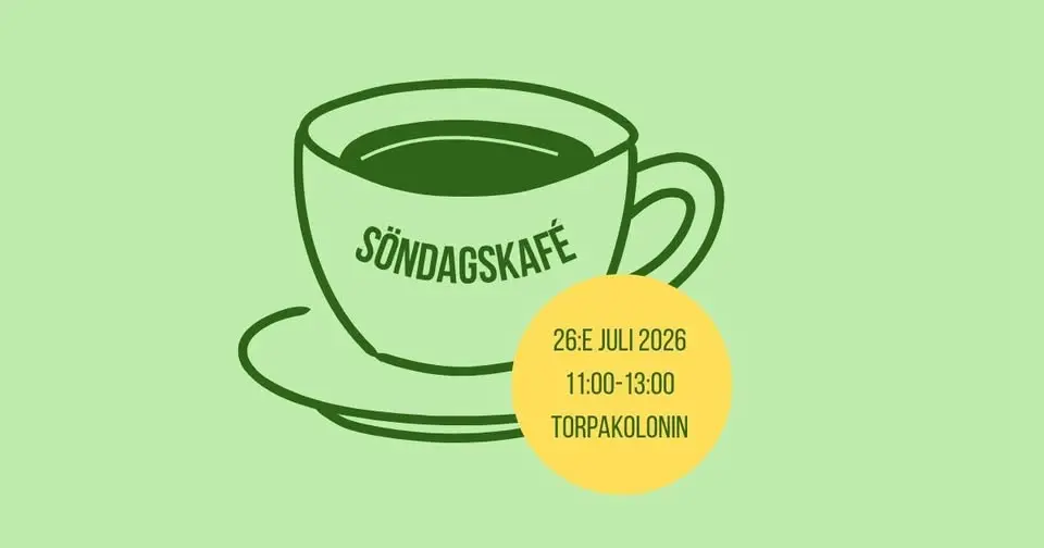 Söndagskafé Torpakolonin 