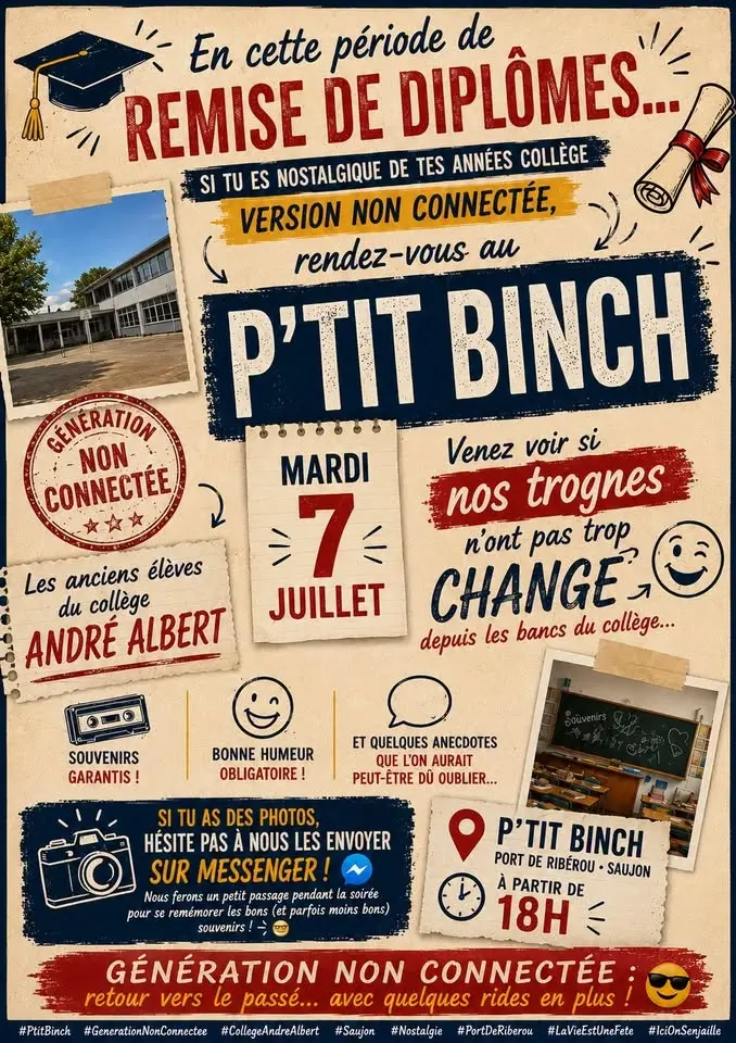 Nostalgie collège André Albert 