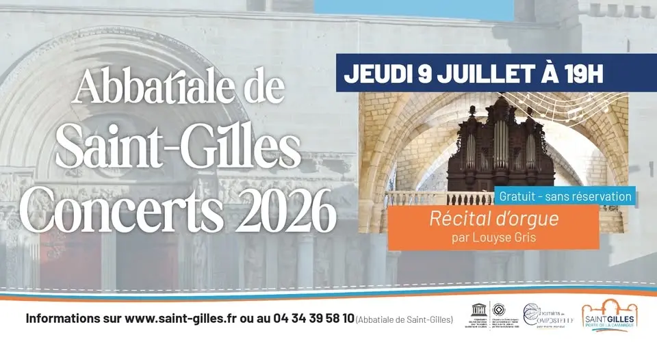 🎼Récital d’orgue par Louyse Gris