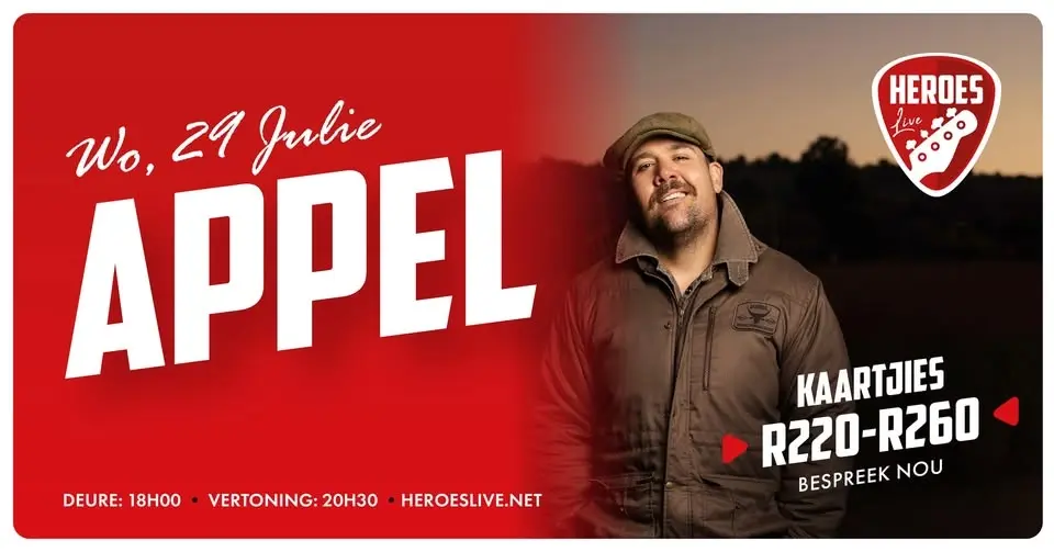 Appel @ Heroes Live