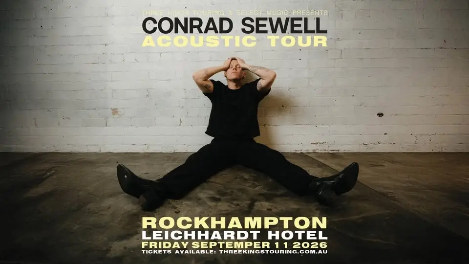 Conrad Sewell 'Acoustic Tour' - Rockhampton, QLD (18+)