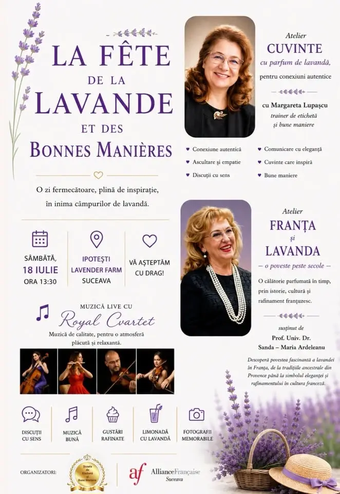 LA FÊTE de la LAVANDE et des BONNES MANIÈRES