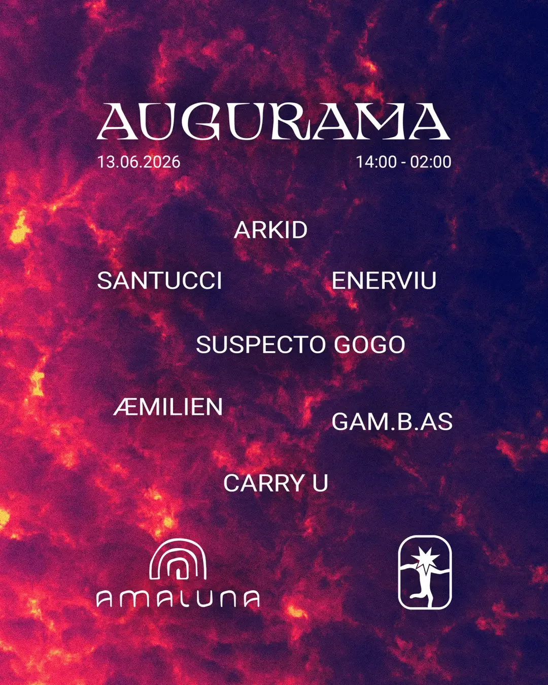 Augurama • ENERVIU • Santucci • ARKID • Suspecto Gogo • Gam.b.as • Carry U • Æmilien