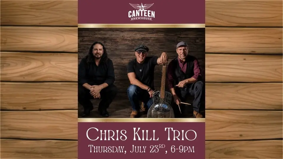 Chris Kill Trio live at Canteen Brewhouse