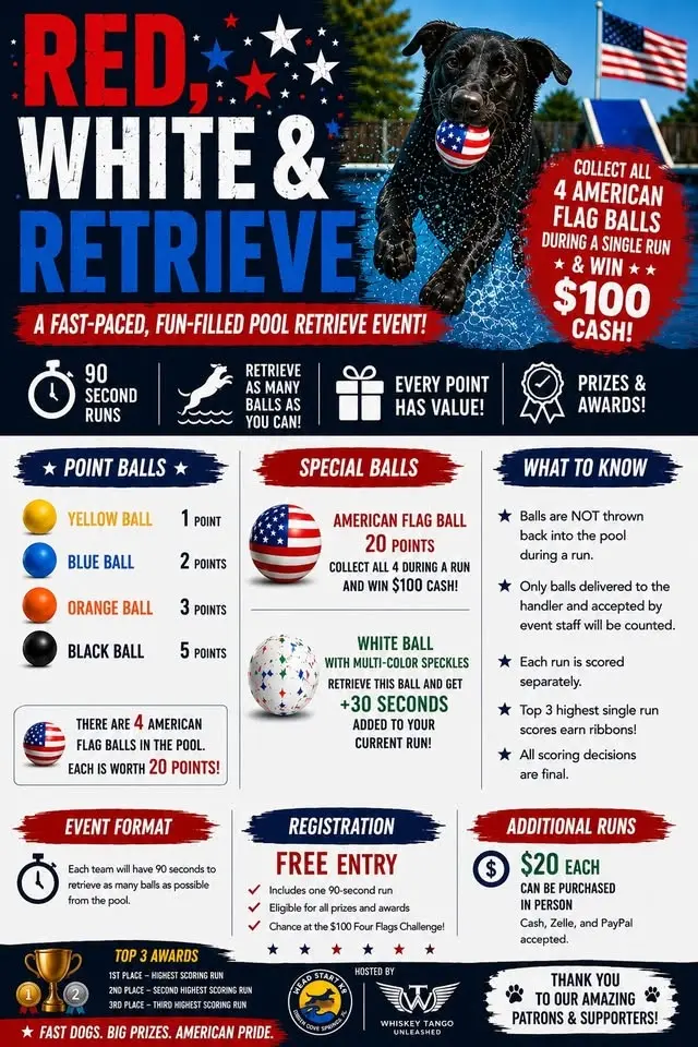 Red, White & Retrieve