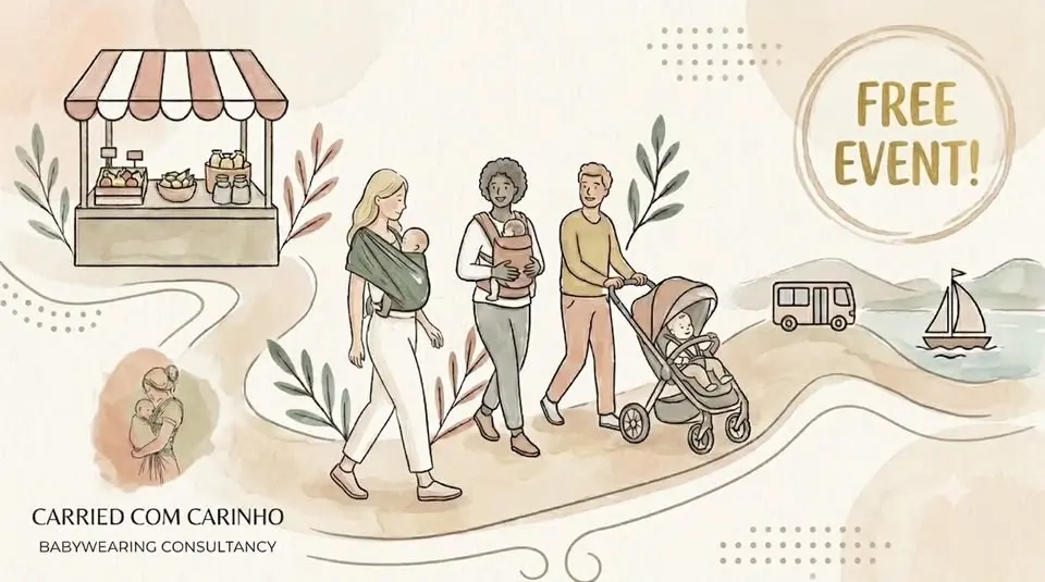 Market-to-Market Babywearing Walk