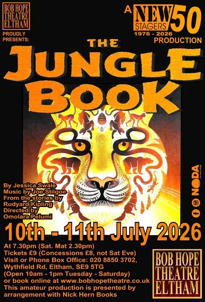THE JUNGLE BOOK - A NEW STAGERS PRODUCTION at BOB HOPE THEATRE, ELTHAM
