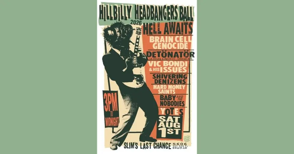 Hillbilly Headbangers Ball 2026: Hell Awaits // Brain Cell Genocide // Detönatör + more
