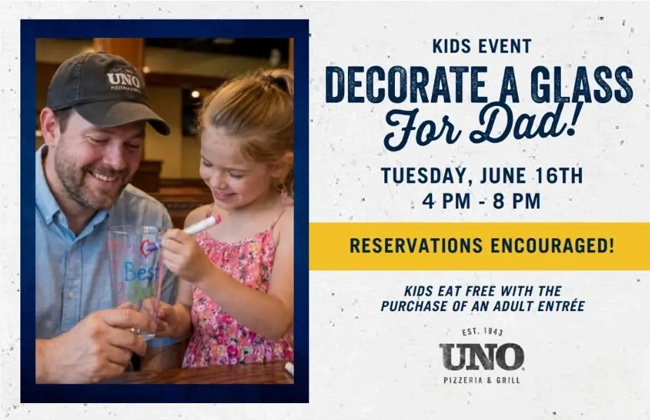 Decorate A Glass For Dad For Father's Day!