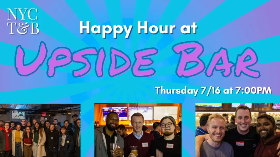 New York Tech & Beer® - Happy Hour Social @ The Upside Bar