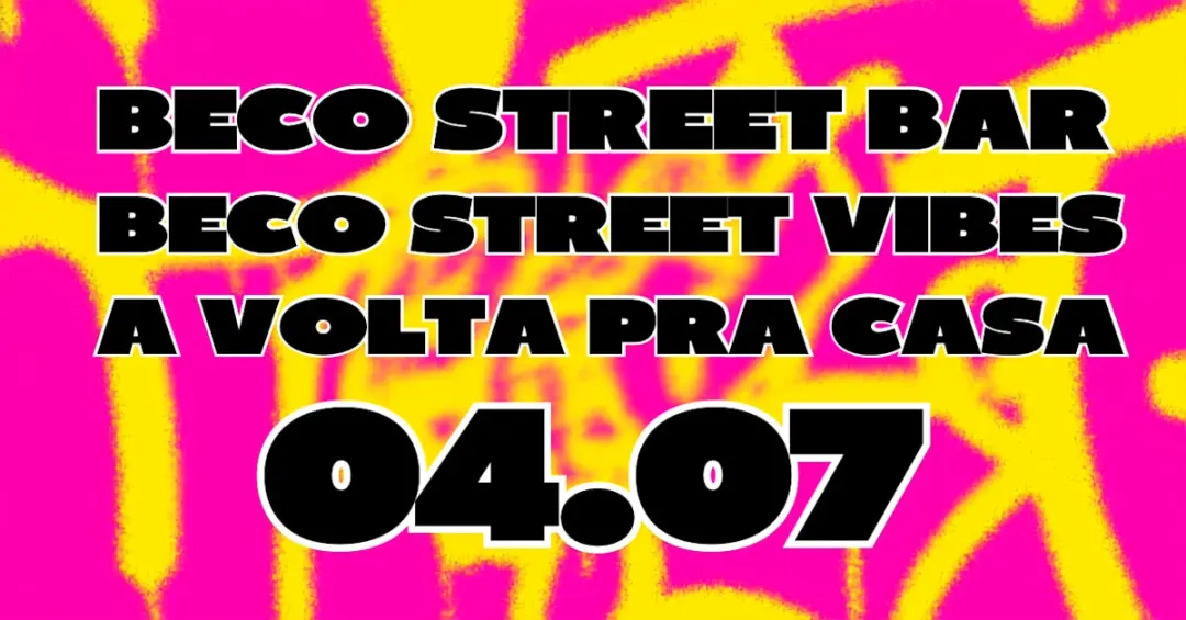 Beco Street Bar - A Volta Pra Casa