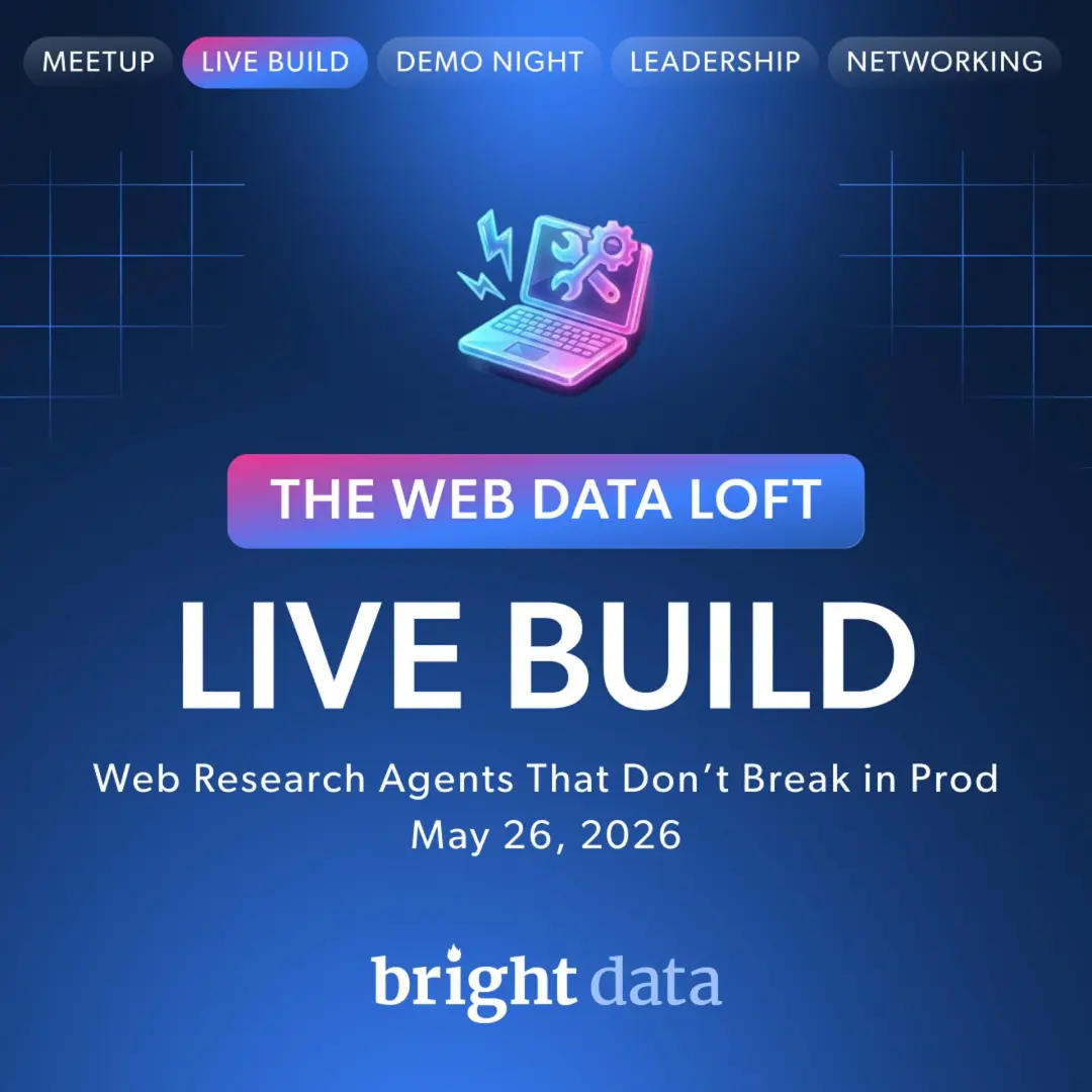 Build Night: Web Research Agents That Don’t Break in Prod x HackerSquad