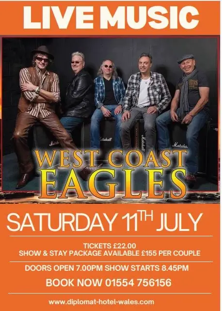 West Coast Eagles LIVE!! Tribute To The Eagles