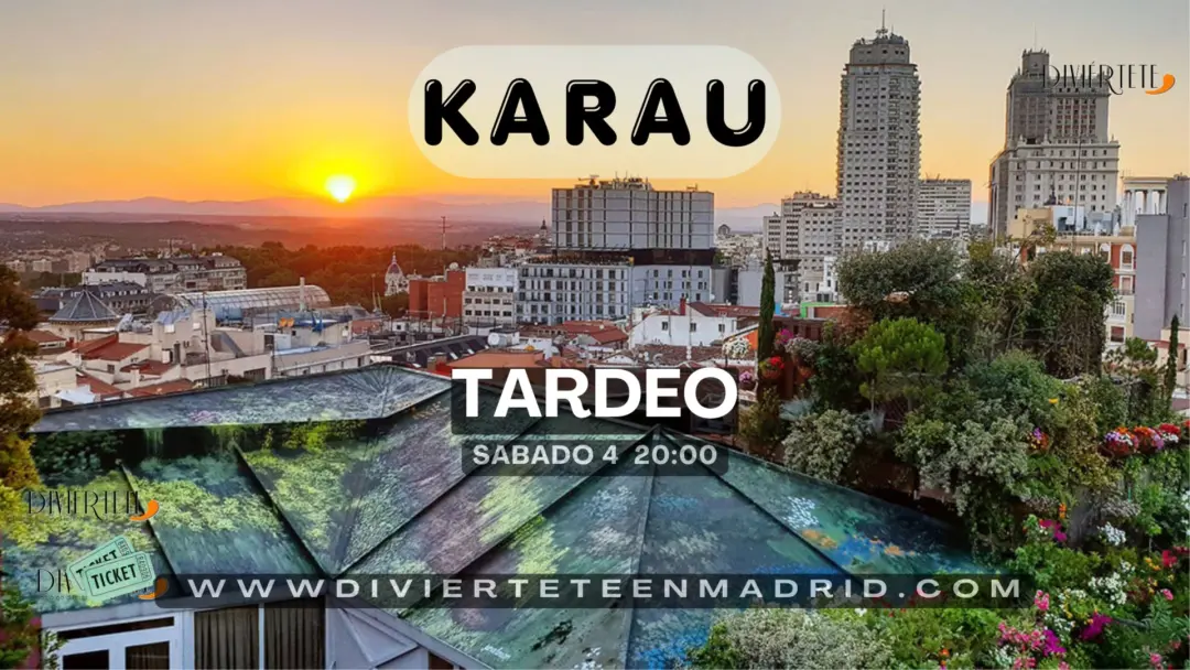 TARDEO KARÃU JARDIN DEL PALACIO DE LINARES, 25 -45 AÑOS.