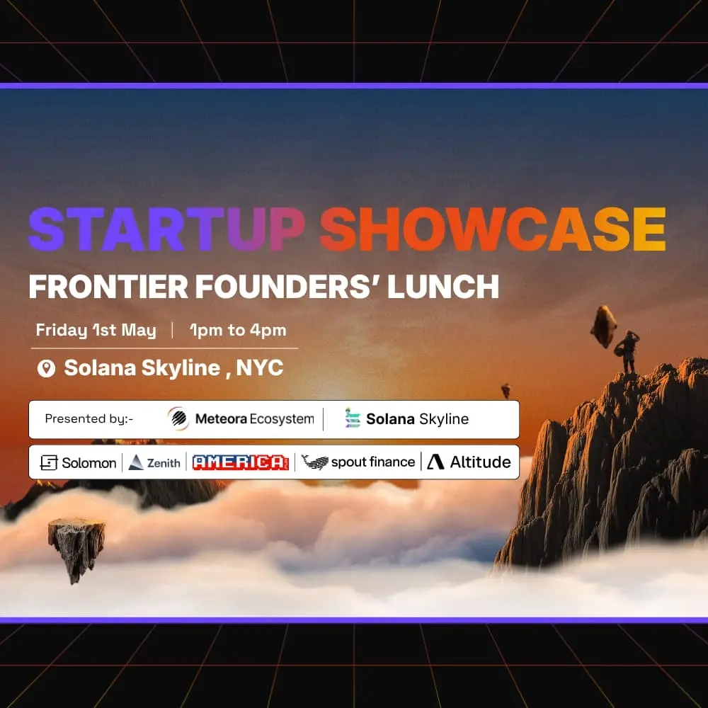 Start-up Showcase | Frontier Founders’ Lunch