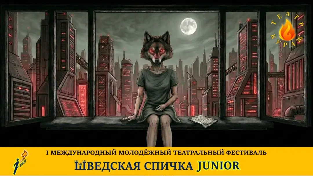 ДЕВОЧКА С ГОЛОВОЙ ВОЛКА