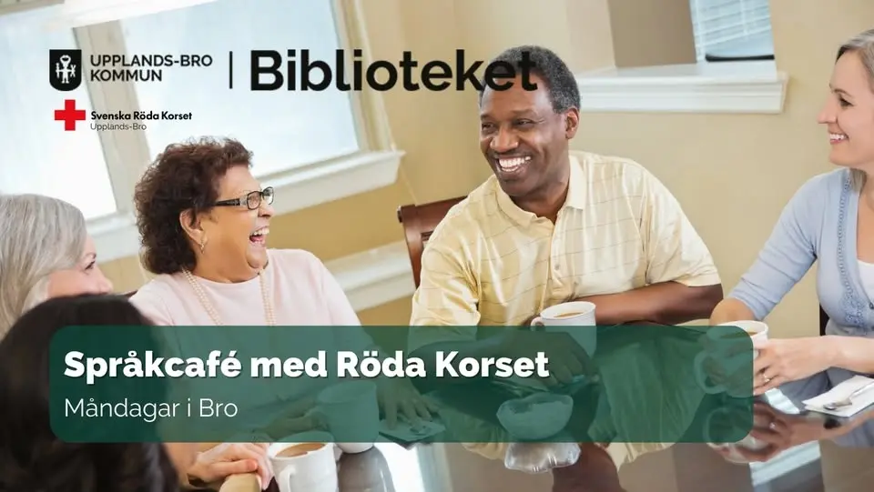 Språkcafé med Röda Korset