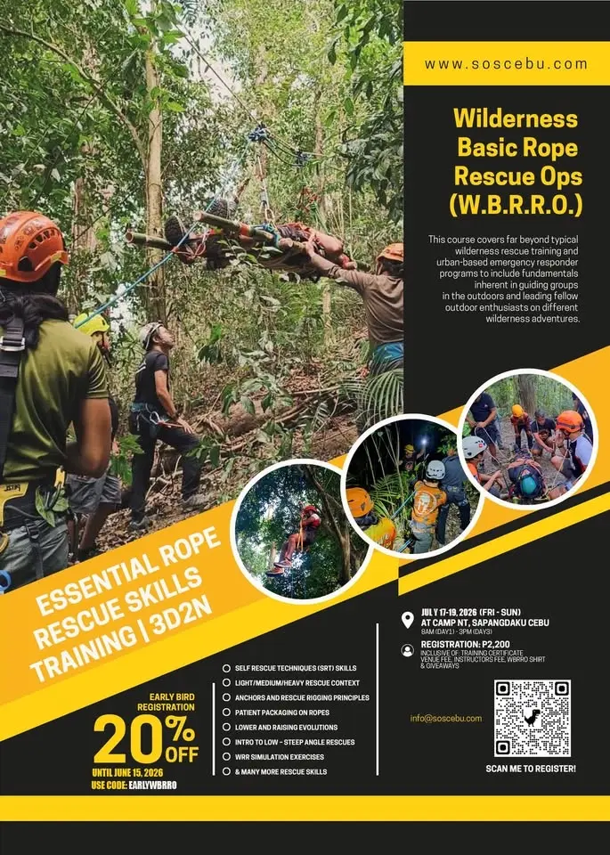 Wilderness Basic Rope Rescue Operations (W.B.R.R.O.) - BATCH 2