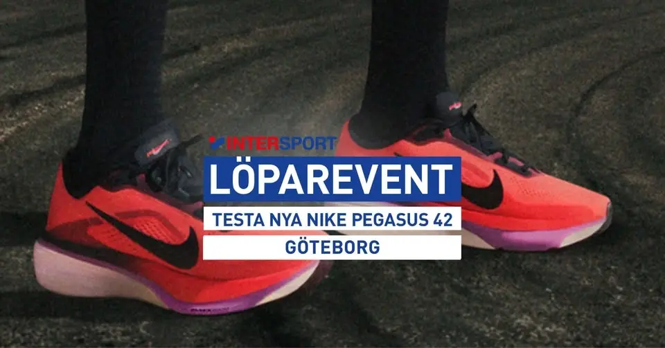 Nike x INTERSPORT Göteborg Nordstan | Testa nya Pegasus 42